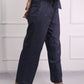 Denim Look Cotton Stretch Pants